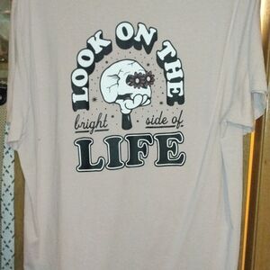 Airwalk Pink Graphic Tee - Look on the Bright Side - XXL